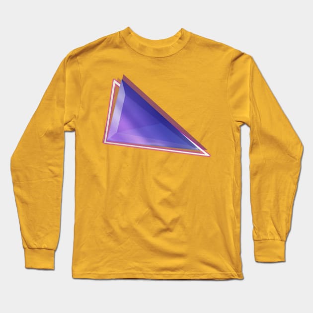 Triangles! Long Sleeve T-Shirt by Lazerbeam Sunset
